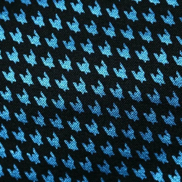 Old Navy Pixie Ankle Pants Black Blue Foil Houndstooth Stretch 4 - Picture 5 of 12